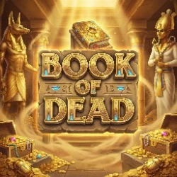 Book of Dead game artwork at Rolletto Casino for United Kingdom players